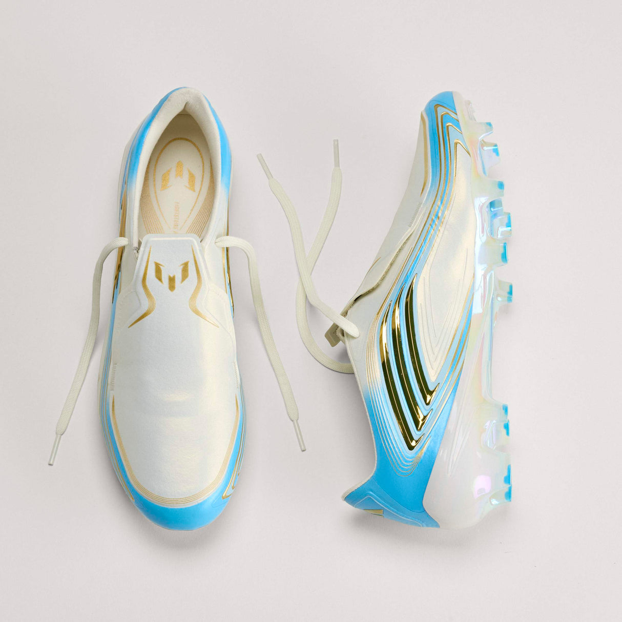 adidas F50 Messi Elite FG Firm Ground Men's Soccer Cleats - Blue