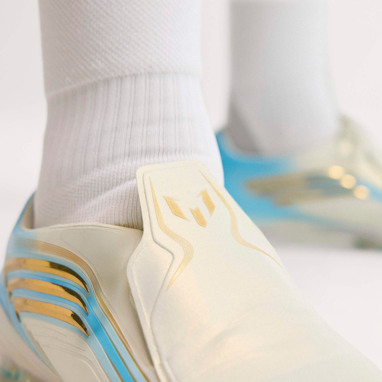 adidas F50 Messi Elite FG Firm Ground Men's Soccer Cleats - Blue