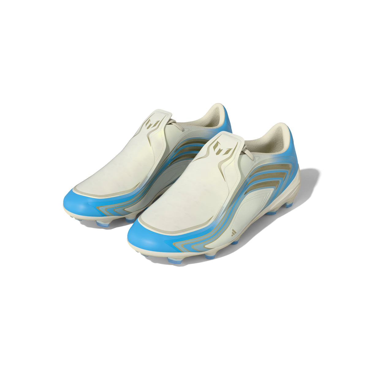 adidas F50 Messi Elite FG Firm Ground Youth Soccer Cleats - Blue