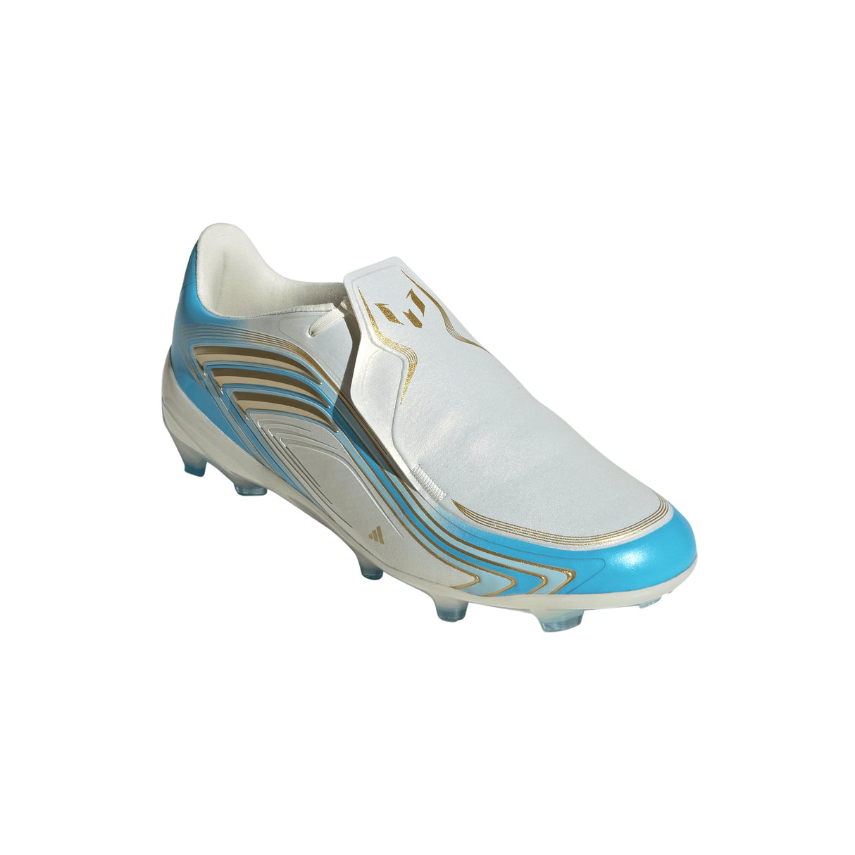 adidas F50 Messi Elite FG Firm Ground Youth Soccer Cleats - Blue