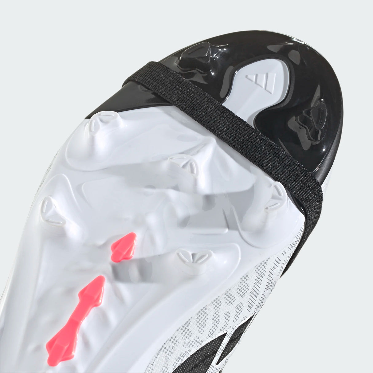 adidas Predator League Fold-Over Tongue Firm Ground Youth Soccer Cleats - White/Black