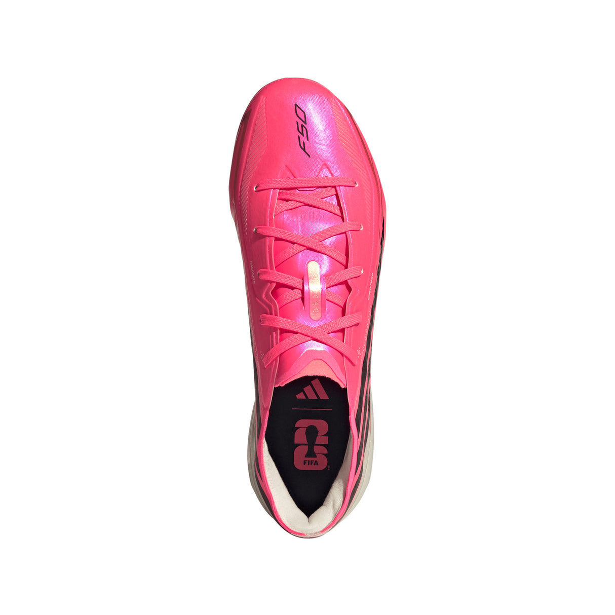 adidas F50 Hyperfast Elite Firm Ground Youth Soccer Cleats - Turquesa/Black/Gold
