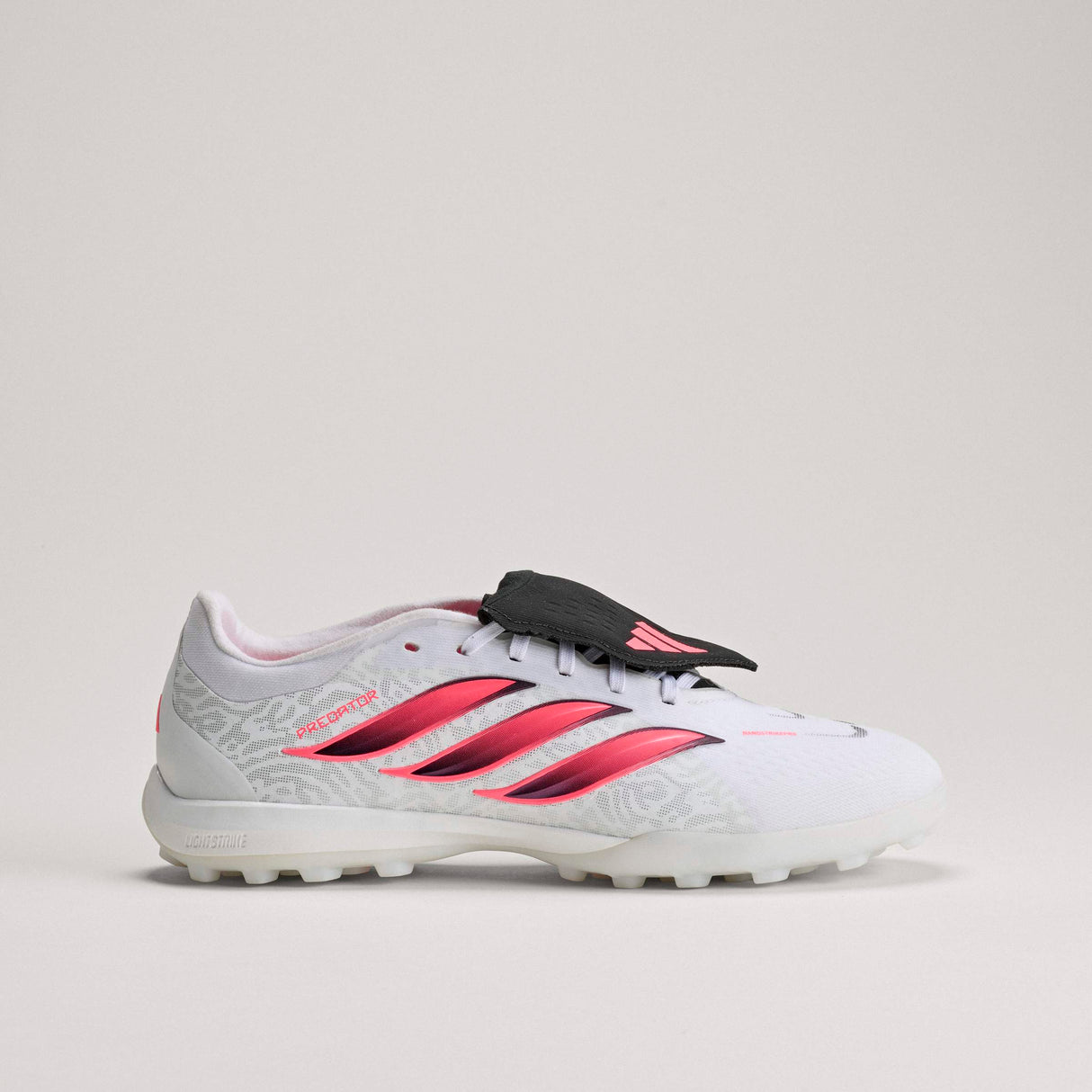 adidas Predator Pro Fold-Over Tongue Turf Men's Soccer Cleats - White/Black