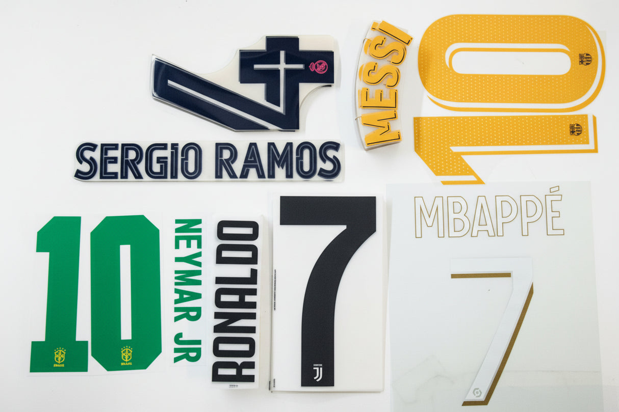 AUTHENTIC NAME AND NUMBER SET LICENSED