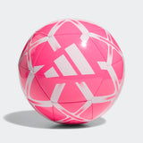 adidas Starlancer Club Soccer Ball - Solar Pink/White