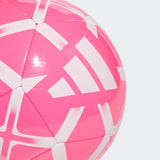 adidas Starlancer Club Soccer Ball - Solar Pink/White