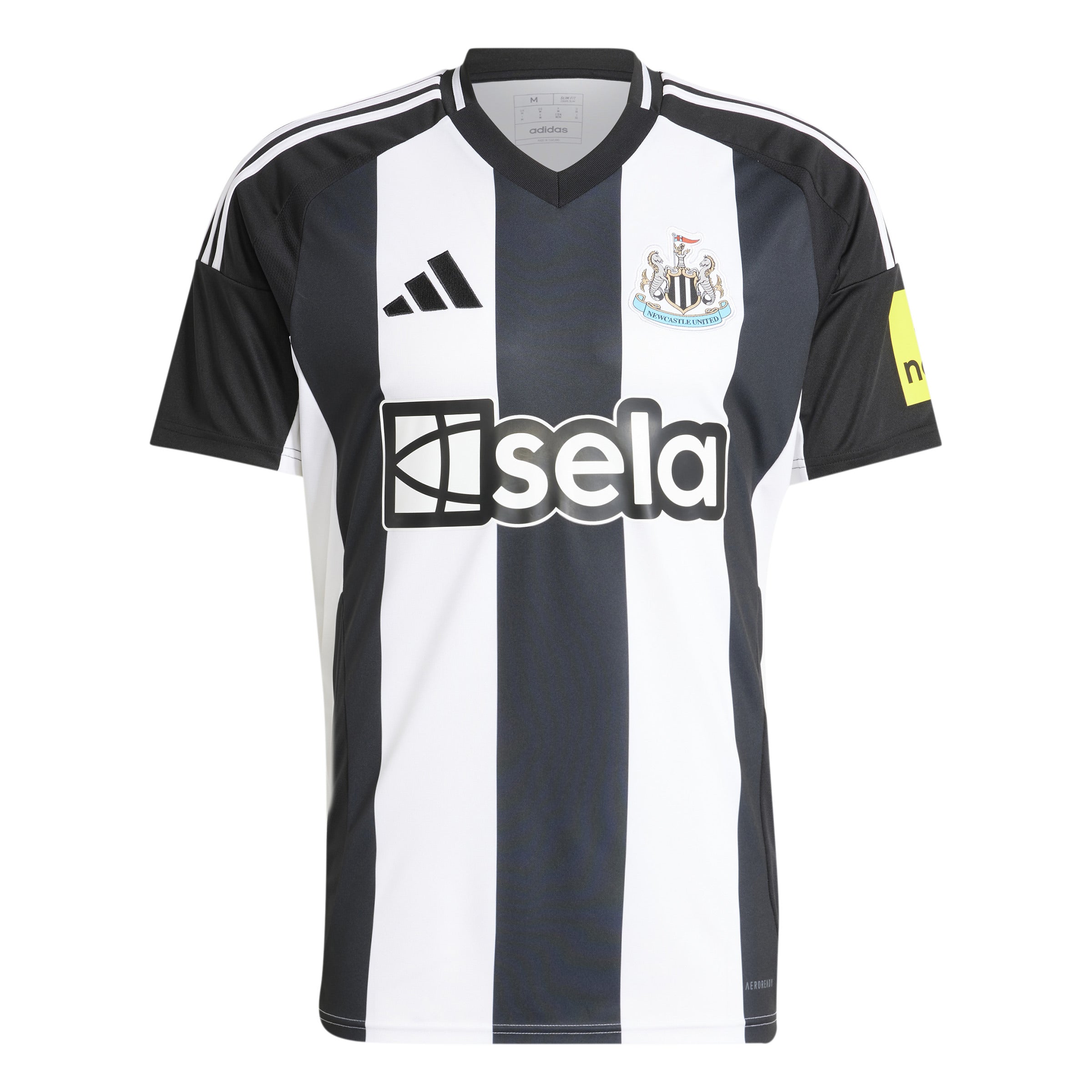 Camiseta local adidas Newcastle 24 25 para hombre color negro y blanc Best Buy Soccer