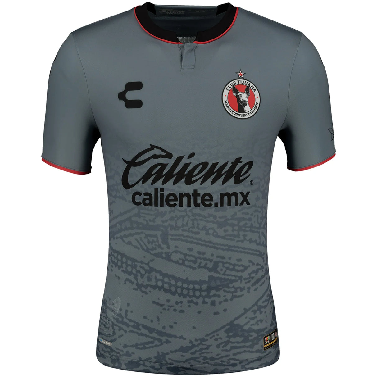 Charly Xolos Away Jersey 23 - Gray