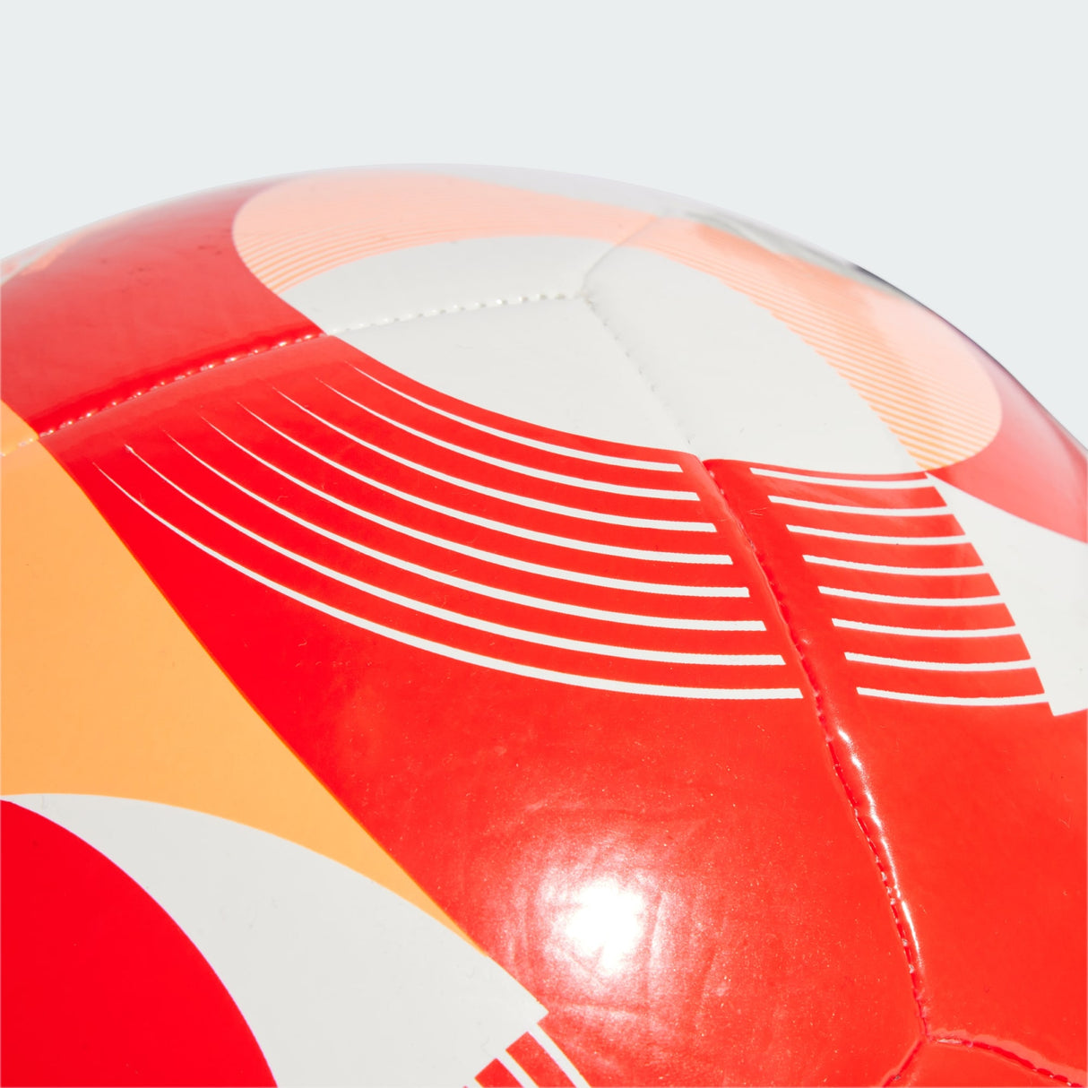 adidas Île-De-Foot 24 Club Soccer Ball - White/Glow Orange/Solar Red