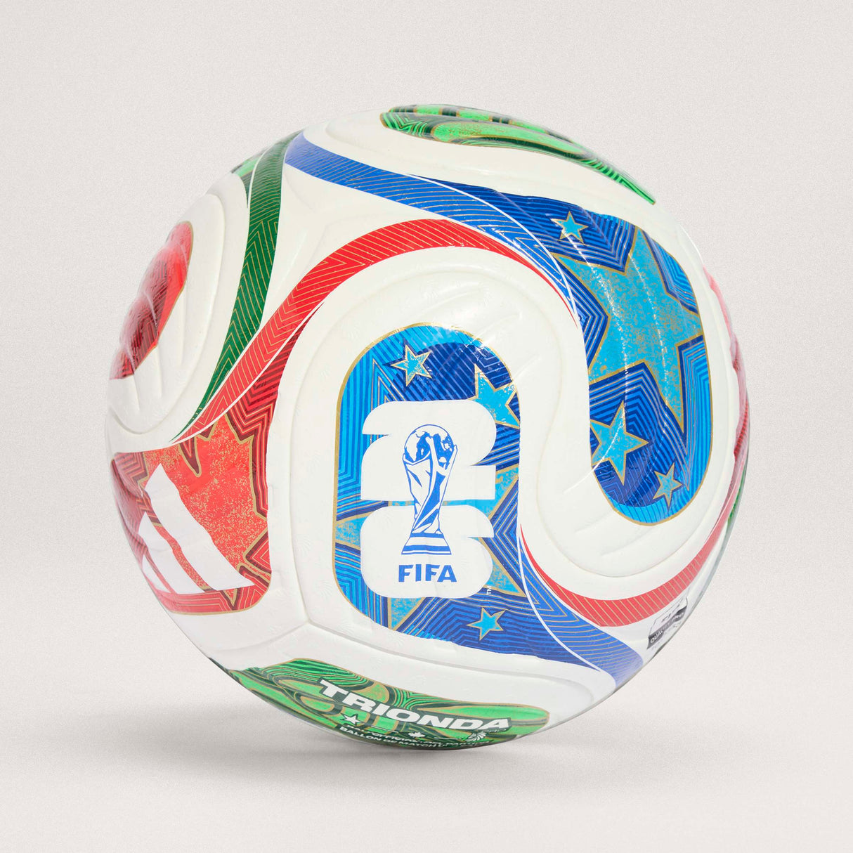 adidas FIFA World Cup 26™ Trionda Pro Soccer Ball- White/Blue/Red