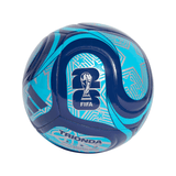 adidas World Cup Trionda Club Soccer Ball 26 - Indigo/Silver