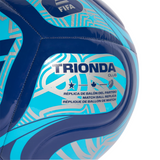 adidas World Cup Trionda Club Soccer Ball 26 - Indigo/Silver