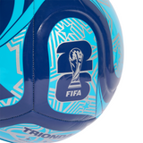 adidas World Cup Trionda Club Soccer Ball 26 - Indigo/Silver