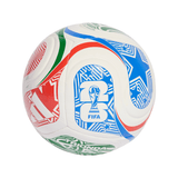 adidas World Cup 26 Trionda Club Soccer Ball - White/Red/Blue/Green