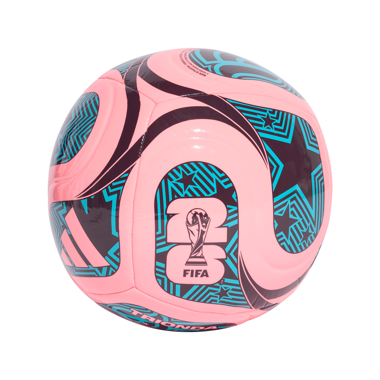 adidas World Cup Trionda Club Soccer Ball 26 - Red/Blue