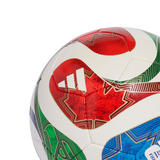 adidas World Cup 26 Trionda Pro Sala Soccer Ball - White/Blue/Red