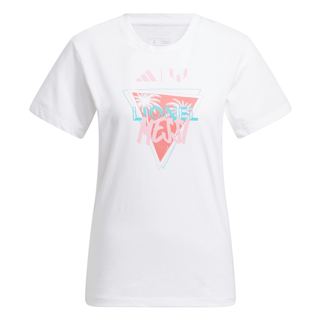 adidas SS Triangle Palms Mujer Blanco