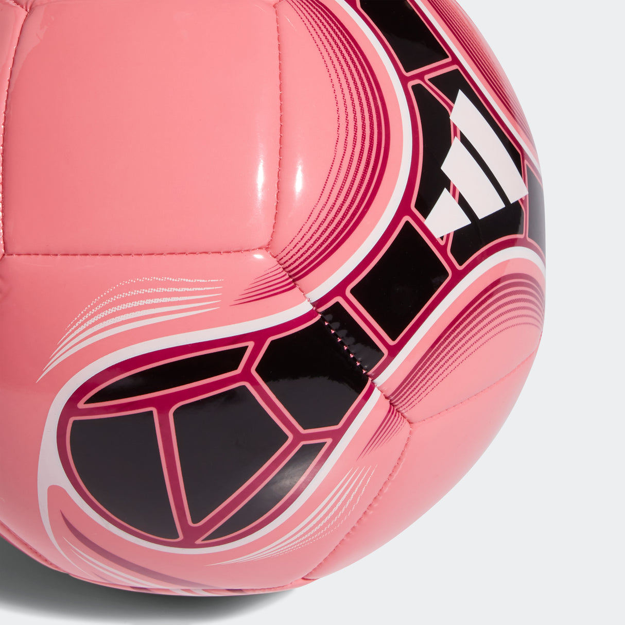adidas Messi Club Soccer Ball - Pink/Black