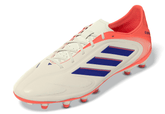 adidas Copa Pure III League FG/MG Men's Soccer Cleats -  White/Blue/Orange