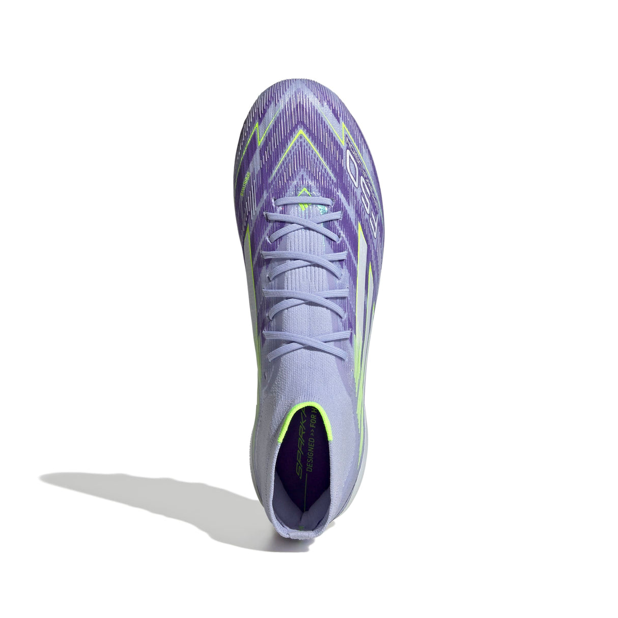 adidas F50 Sparkfusion Elite Mid Firm Ground/Artificial Women's Soccer Cleats- Vioton/Lemon