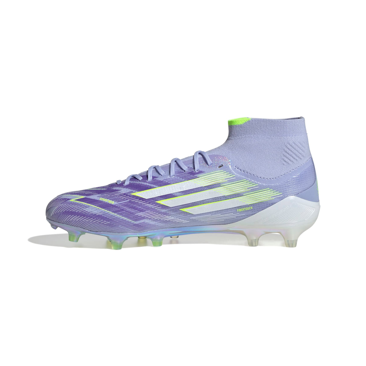 adidas F50 Sparkfusion Elite Mid Firm Ground/Artificial Women's Soccer Cleats- Vioton/Lemon