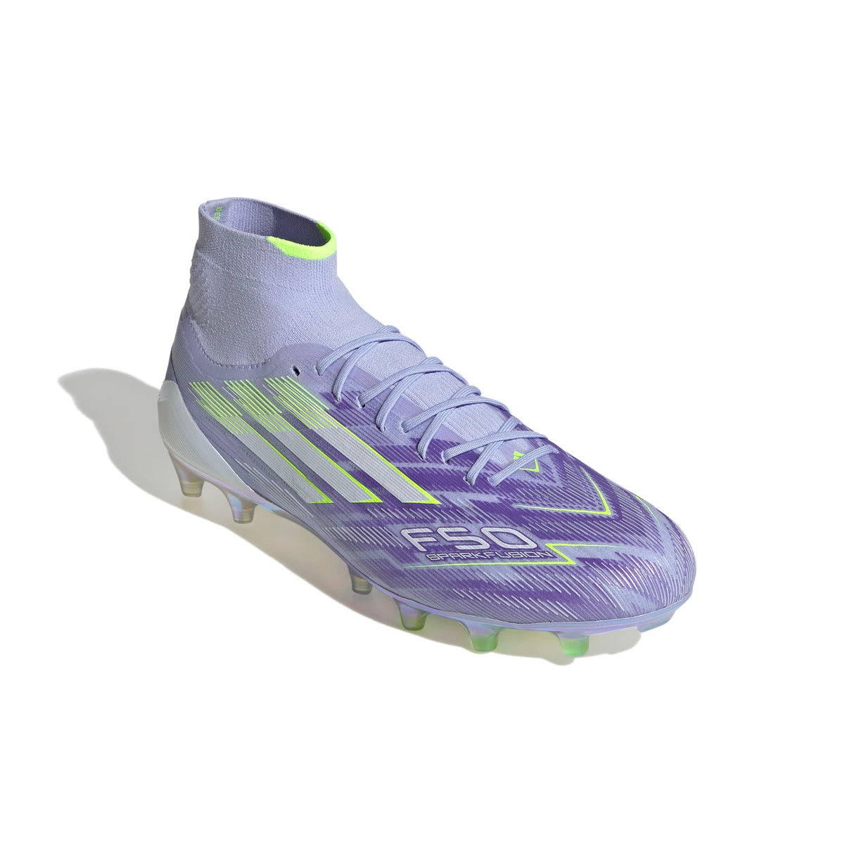 adidas F50 Sparkfusion Elite Mid Firm Ground/Artificial Women's Soccer Cleats- Vioton/Lemon