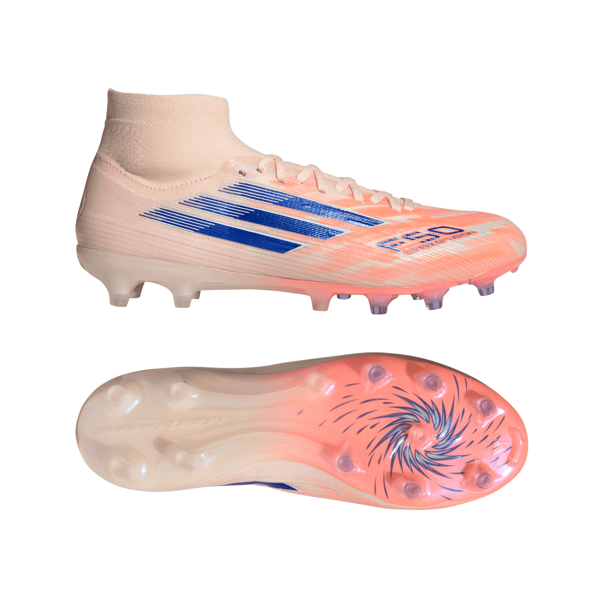 adidas F50 SparkFusion Pro FG/AG Women's Soccer Cleats - Orange/Blue
