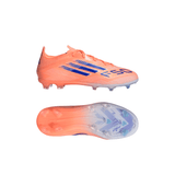 adidas F50 Elite FG Youth Soccer Cleats - Orange/Blue/White