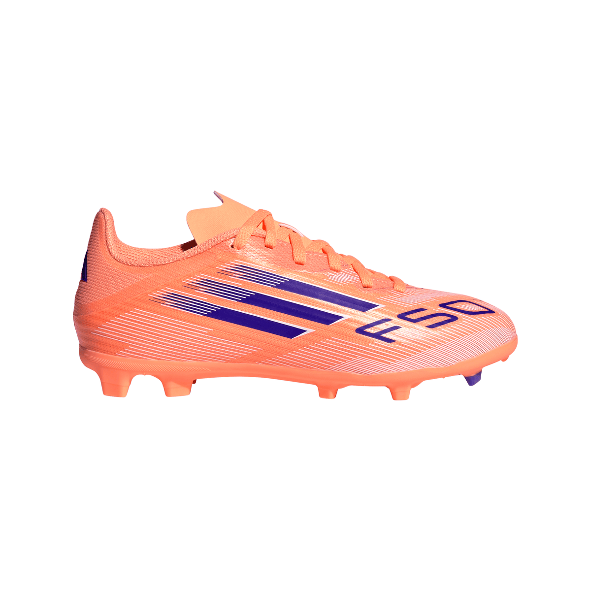 adidas F50 HG LM サッカーシューズ 10 US adidas F50 League FG/MG Youth Soccer Cleats - Orange/Blue/White