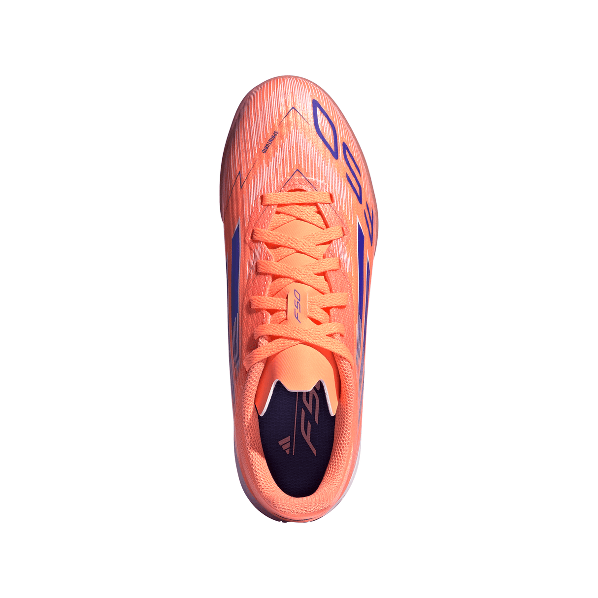 adidas F50 League IN Youth Soccer Shoes - Orange/Blue/White