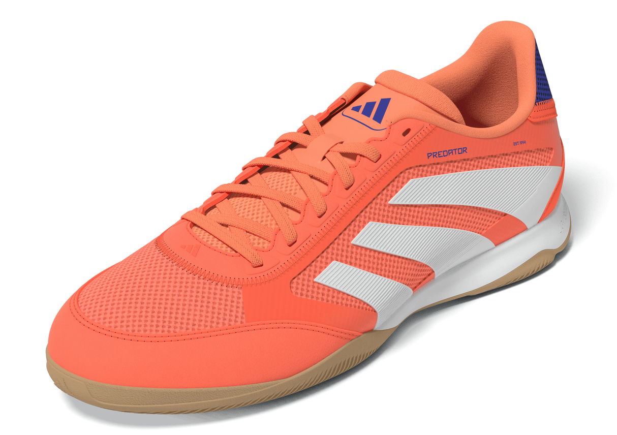 adidas Predator League IN Men's Soccer Shoes - Orange/White