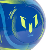 adidas Messi Club Soccer Ball - Royal Blue/Yellow