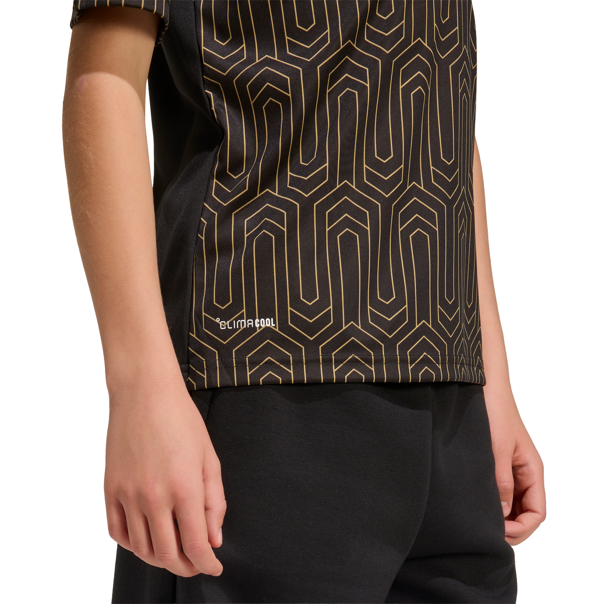 adidas Los Angeles FC Home Youth Soccer Jersey 26/27 - Black