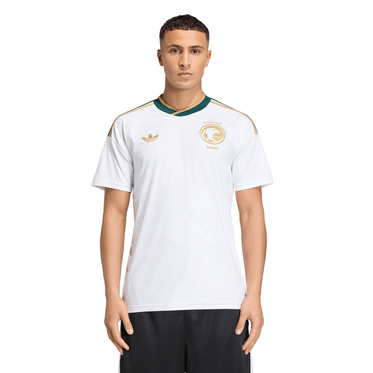 Camiseta de fútbol de visitante adidas Arabia Saudita para hombre 2026 - Blanco