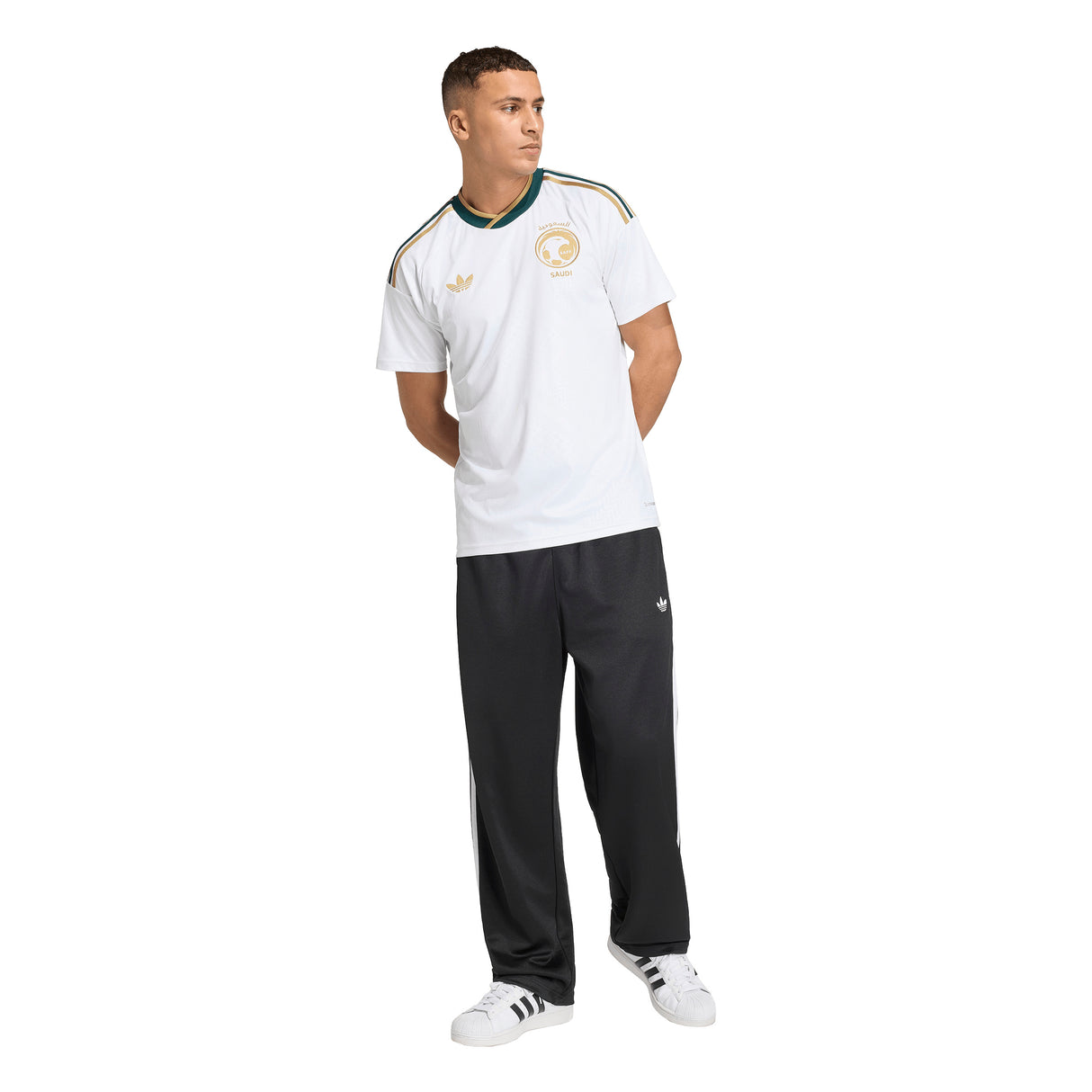 Camiseta de fútbol de visitante adidas Arabia Saudita para hombre 2026 - Blanco