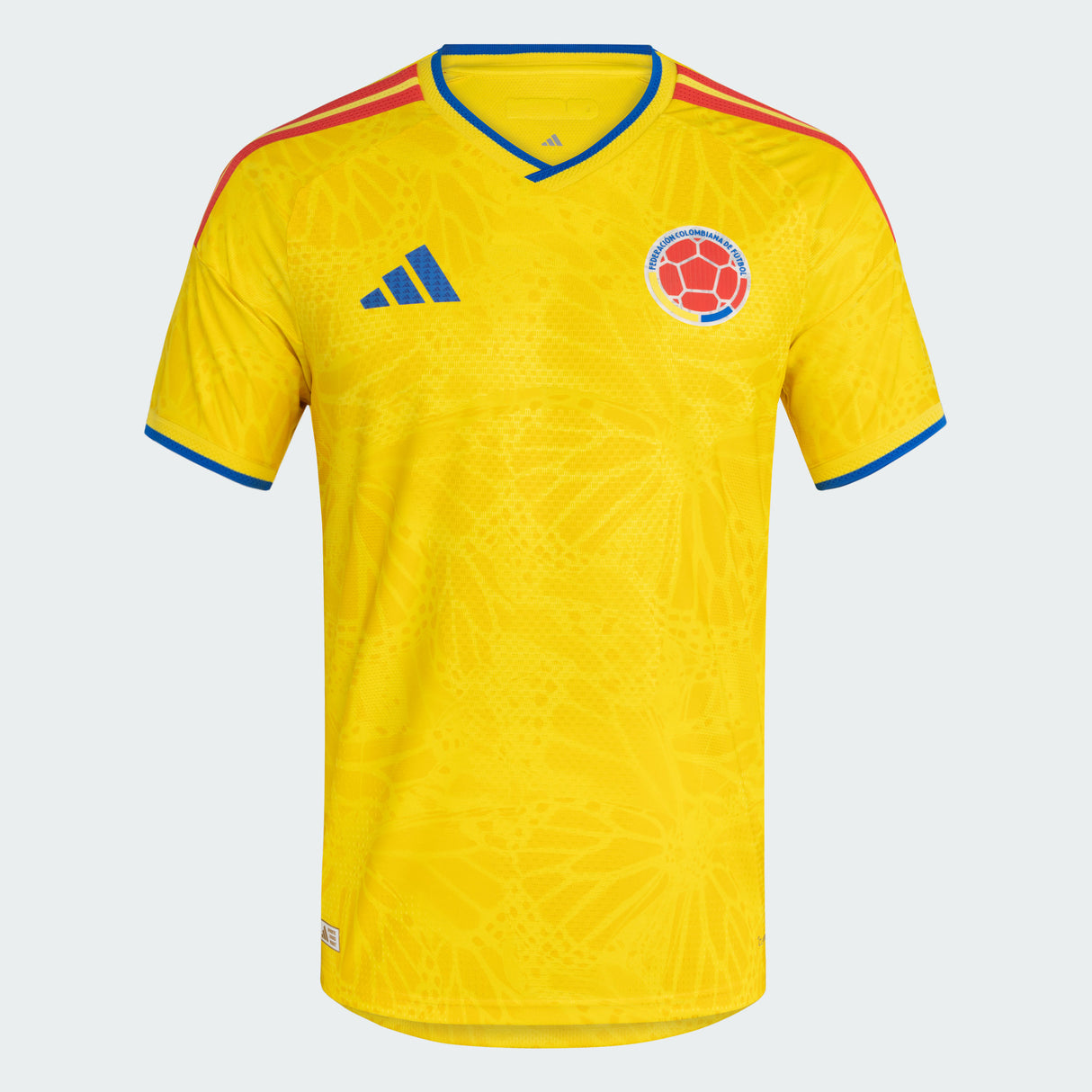adidas Colombia Home Authentic Men's Soccer Jersey 26 - Yellow