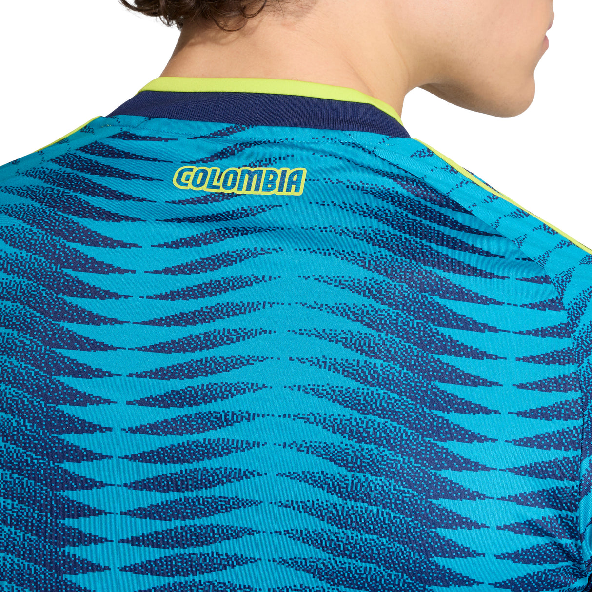 adidas Colombia Away Men's Soccer Jersey 2026 - Navy/Mistery Petrol