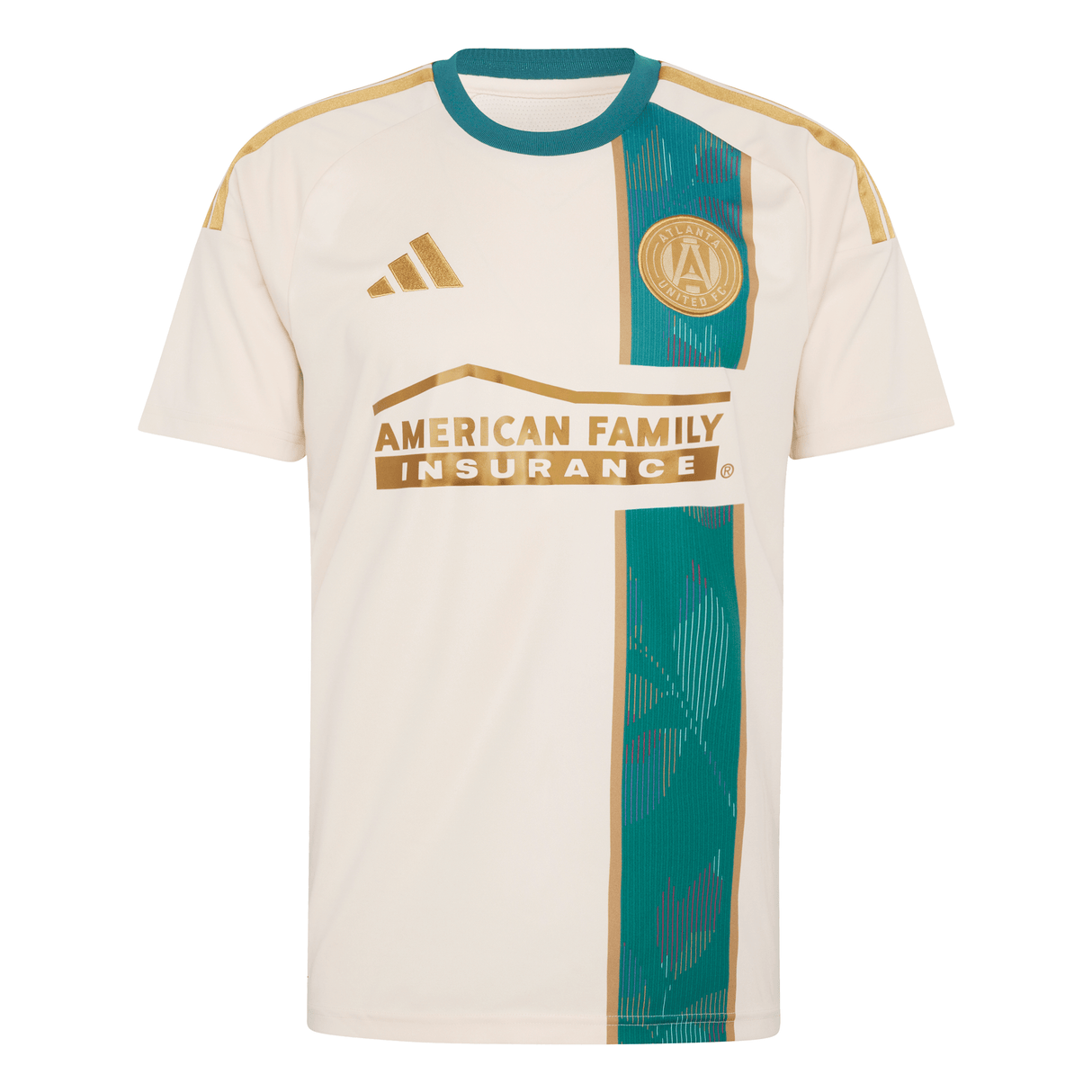 adidas Atlanta United Away Men's Soccer Jersey 26/27 - Beige