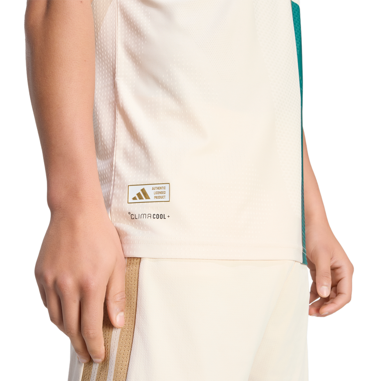 adidas Atlanta United Away Authentic Men's Soccer Jersey 26/27 - Beige