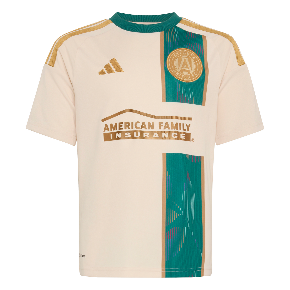 adidas Atlanta United FC Away Youth Soccer Jersey 26/27 - Beige