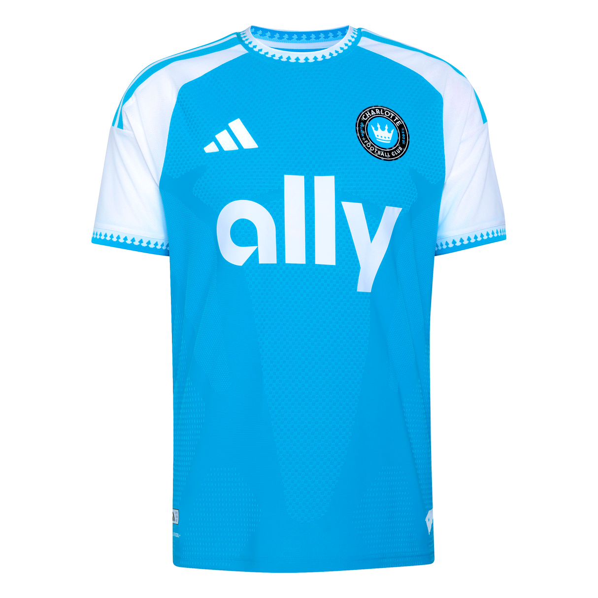 adidas Charlotte Home Authentic Men's Soccer Jersey 26 - Blue