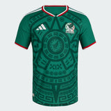 adidas Mexico Home Authentic Men's Soccer Jersey 26 - Green