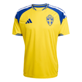 adidas Sweden Home Men's Soccer Jersey 26 - Yellow