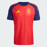 adidas Spain Home Authentic Men's Soccer Jersey 26 - Red