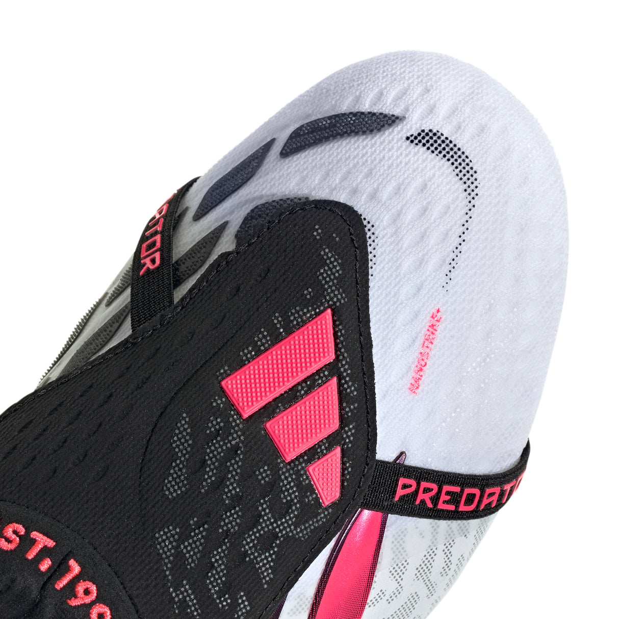 adidas Predator Elite Fold-Over Tongue Firm Ground Men's Soccer Cleats - White/Black