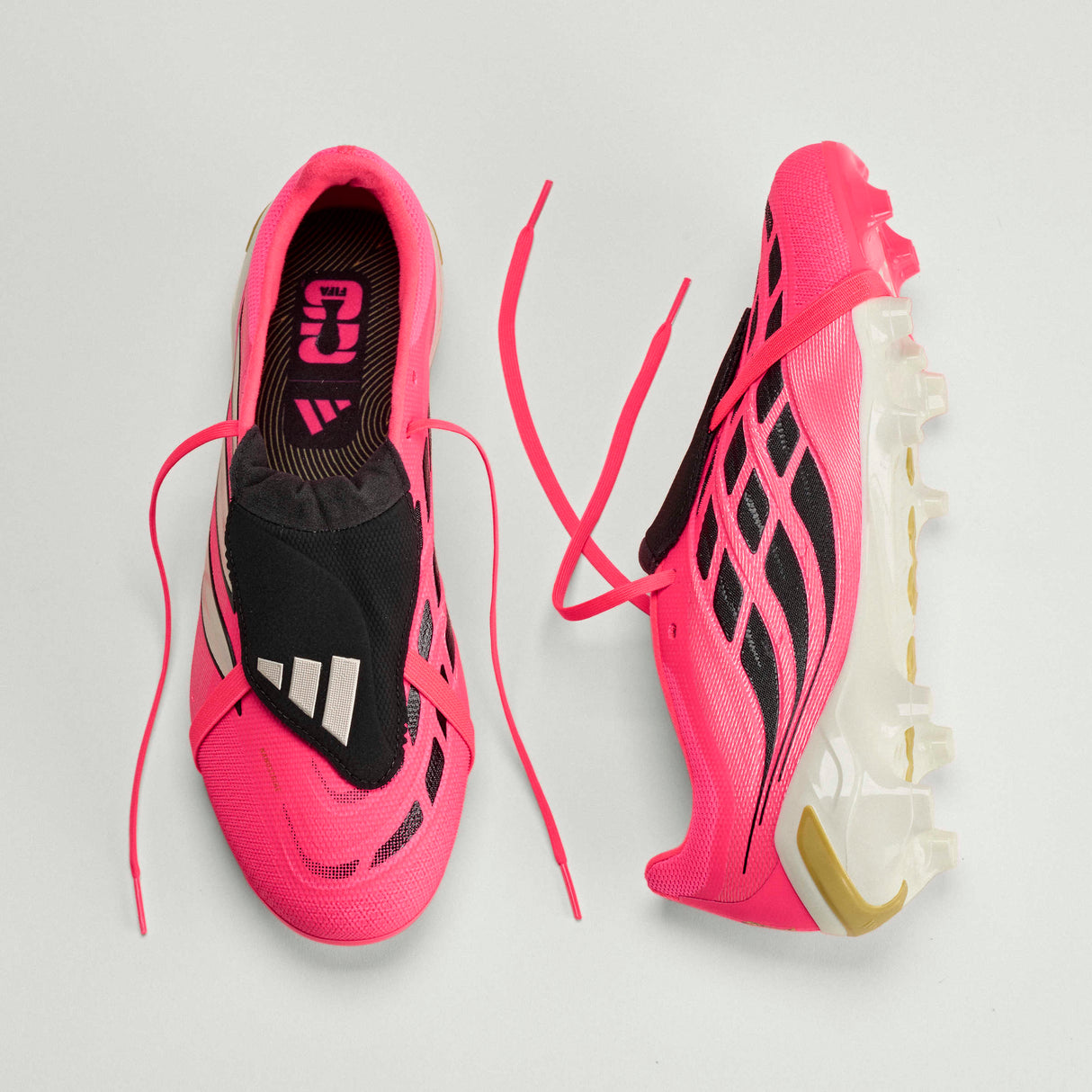 adidas Predator League Fold-Over Tongue Firm Ground Men's Soccer Cleats - Turquesa