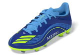 adidas F50 Messi League FG/MG Youth Soccer Cleats - Royal Blue/Yellow/Blue