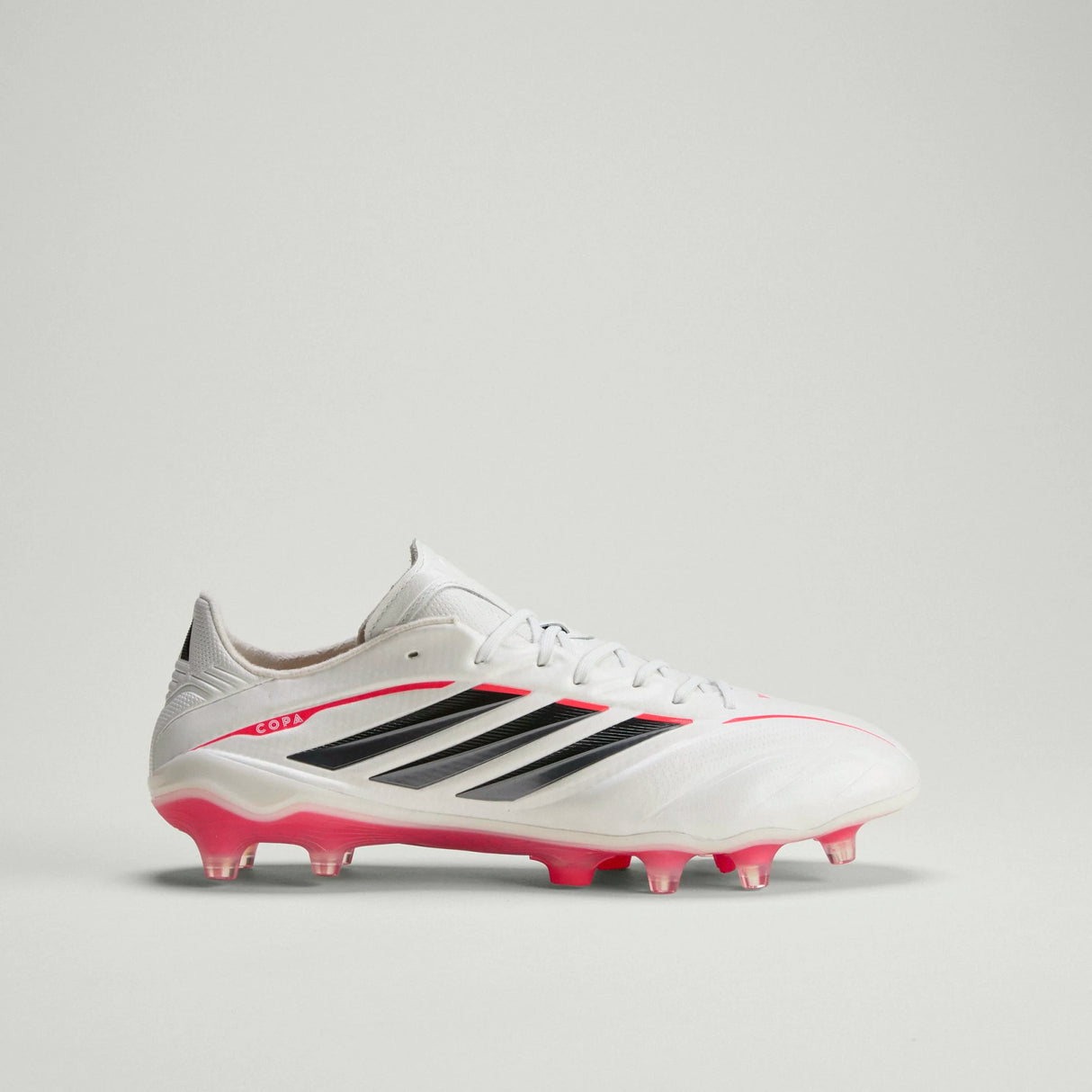 Tacos de fútbol para hombre adidas Copa Pure IV Elite FG de suelo firme - Zero Metal/Negro/Rojo Lúcido
