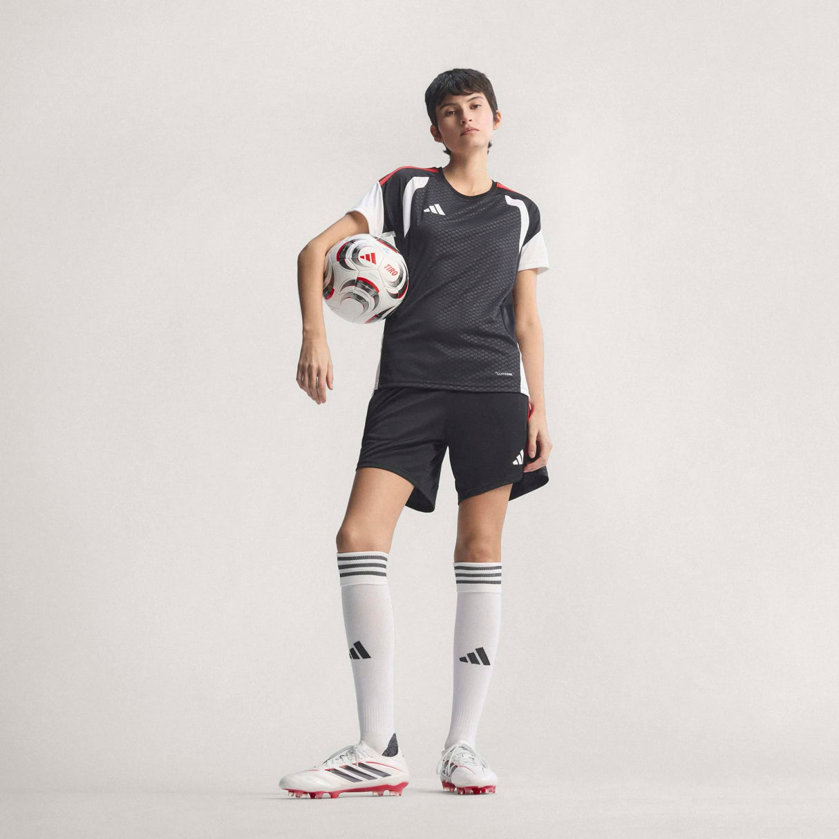 Tacos de fútbol para hombre adidas Copa Pure IV Elite FG de suelo firme - Zero Metal/Negro/Rojo Lúcido