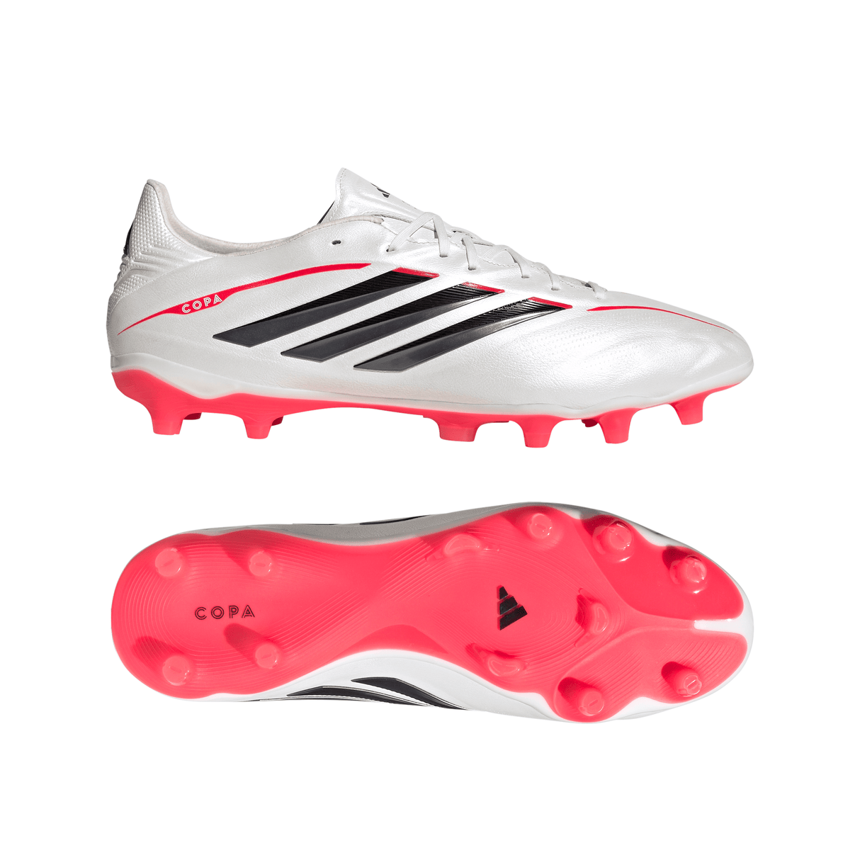 adidas Copa Pure IV Pro FG Firm Ground Men´s Soccer Cleats - Zero Metal/Black/Lucid Red
